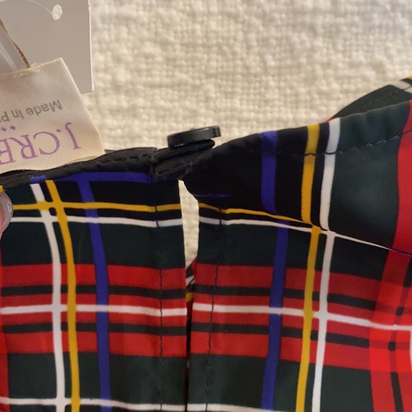 NWT J. Crew Stewart Tartan Plaid Ruffle Tank - Picture 7 of 10